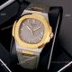 Buy Knockoff Patek Philippe Nautilus Watches 2-Tone Leather Strap (6)_th.jpg